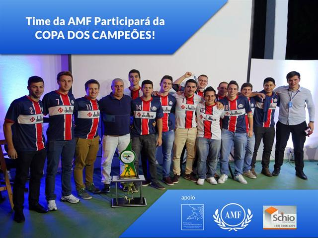 Equipe de Futsal da AMF na Copa dos Campões!